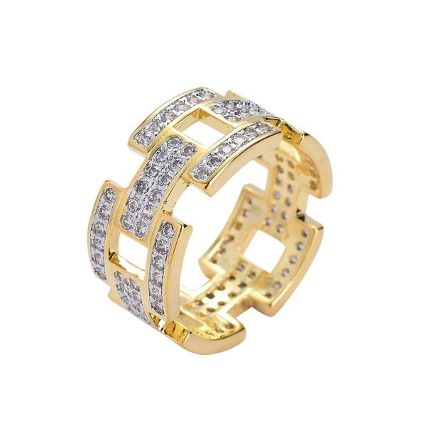 hip hop diamonds hollow rings for men western luxury ring with side stones real gold plated copper zircons jewelry gift for bf husband, Silver
hip hop diamonds hollow rings for men western luxury ring with side stones real gold plated copper zircons jewelry gift for bf husband, Silver