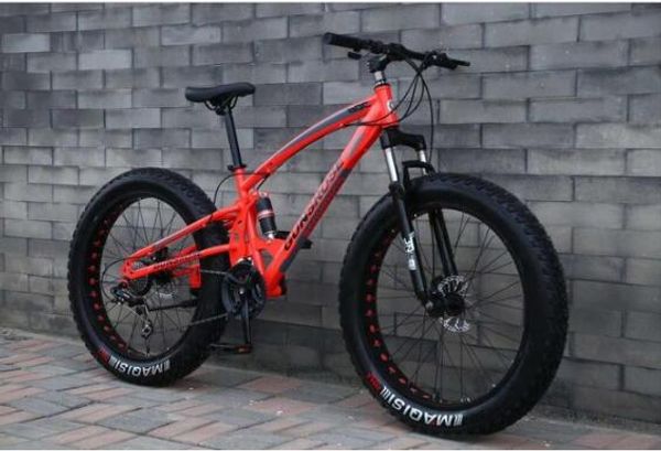 beach bicycle mtb 26*4.0 tires disc brake snow bicycle 27 speed aluminum fat bikes double suspension spoke wheels
beach bicycle mtb 26*4.0 tires disc brake snow bicycle 27 speed aluminum fat bikes double suspension spoke wheels