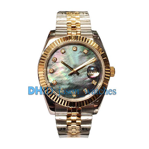 luxury mens watches 116231 datejust automatic watch 316l stainless steel case wristwatches sapphire 41mm montre de luxe reloj de lujo, Slivery;brown
luxury mens watches 116231 datejust automatic watch 316l stainless steel case wristwatches sapphire 41mm montre de luxe reloj de lujo, Slivery;brown