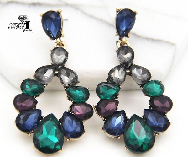 yayi jewelry multi glass rhinestone dangle crystal earring women's fashion ancient silver color gem long earrings gift 1257
yayi jewelry multi glass rhinestone dangle crystal earring women's fashion ancient silver color gem long earrings gift 1257