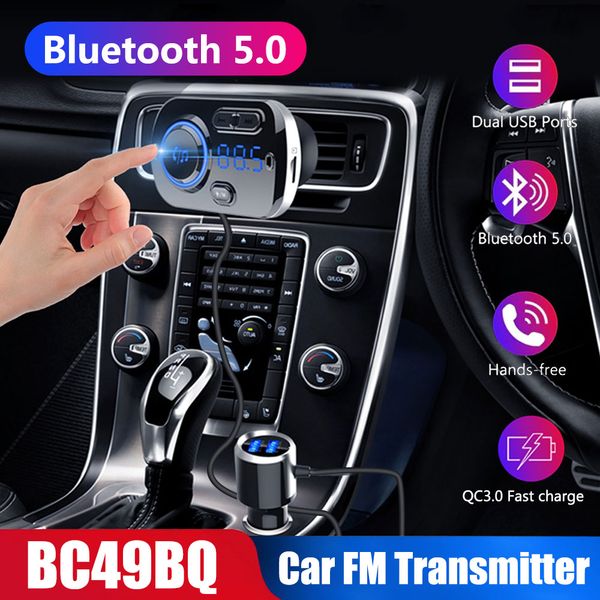 qc 3.0 bluetooth 5.0 smart fm transmitter car kit handscar charger mp3 player tf card colorful atmosphere lights
qc 3.0 bluetooth 5.0 smart fm transmitter car kit handscar charger mp3 player tf card colorful atmosphere lights