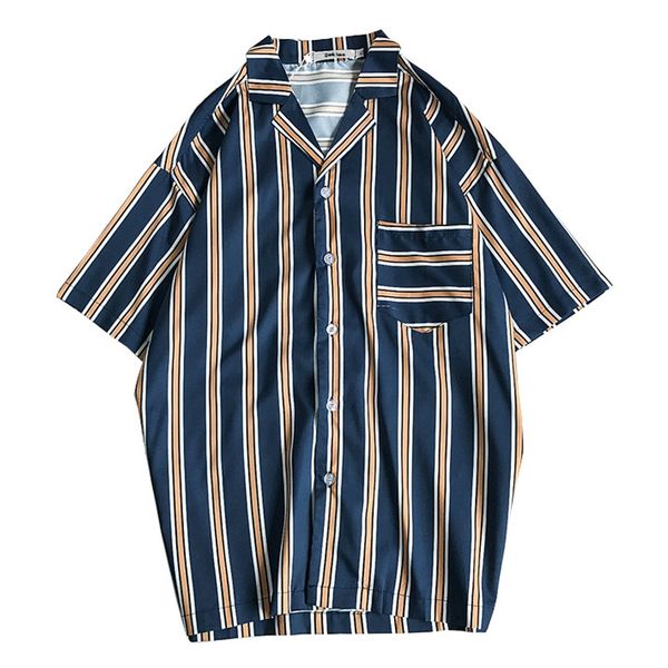 front pocket hawaii style beach shirts men 2019 summer tropical shirts striped shirts for men short sleeve, Black;brown
front pocket hawaii style beach shirts men 2019 summer tropical shirts striped shirts for men short sleeve, Black;brown
