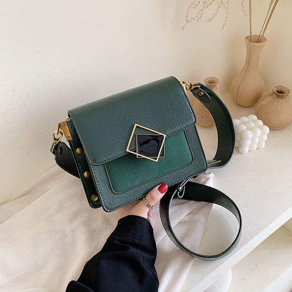 new fashion wild small square bag retro wide shoulder strap shoulder bag messenger women women leather handbags
new fashion wild small square bag retro wide shoulder strap shoulder bag messenger women women leather handbags