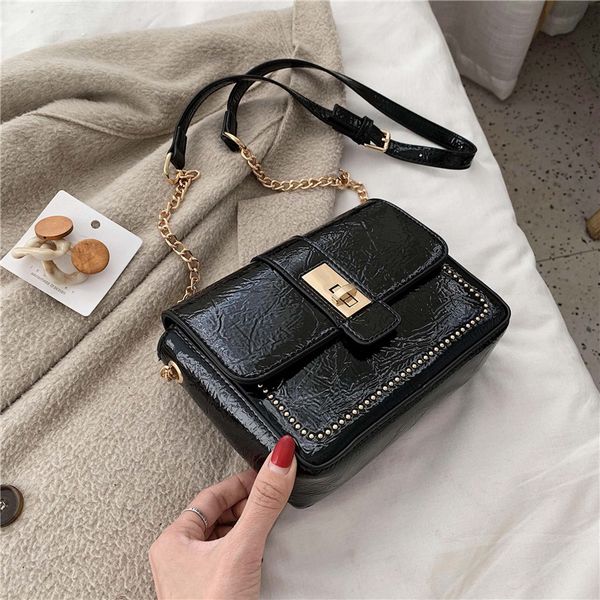 retro rivet chain small flap bags women crossbody bags fashion solid color shoulder messenger bag lady luxury handbags purses
retro rivet chain small flap bags women crossbody bags fashion solid color shoulder messenger bag lady luxury handbags purses