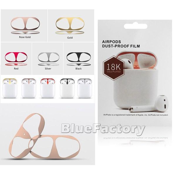 Metal du t guard for apple airpod earphone ca e du t proof ticker for airpod 1 2 bluetooth headphone ca e hell 18k gold plating ticker
Metal du t guard for apple airpod earphone ca e du t proof ticker for airpod 1 2 bluetooth headphone ca e hell 18k gold plating ticker