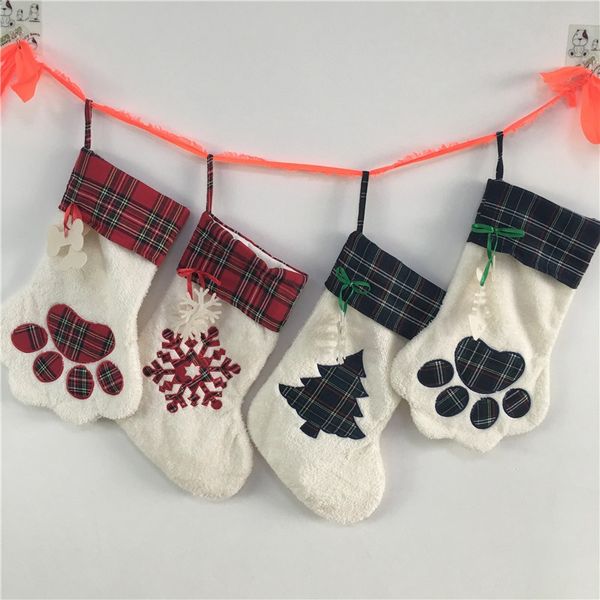 2019 christmas stocking cat dog paw fluffy santa socks snowflake xmas tree parttern christmas gift bag 08
2019 christmas stocking cat dog paw fluffy santa socks snowflake xmas tree parttern christmas gift bag 08