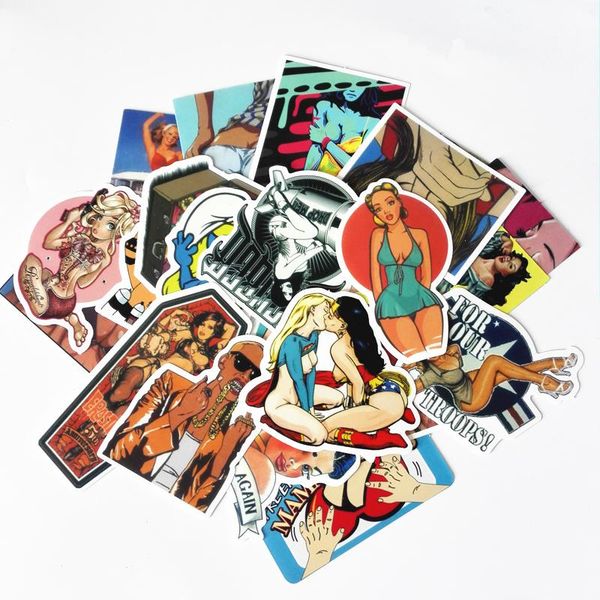 td zw 50pcs/set tease vulgar beauty girl stickers for snowboard skateboard lapluggage car fridge car styling vinyl pegatina
td zw 50pcs/set tease vulgar beauty girl stickers for snowboard skateboard lapluggage car fridge car styling vinyl pegatina