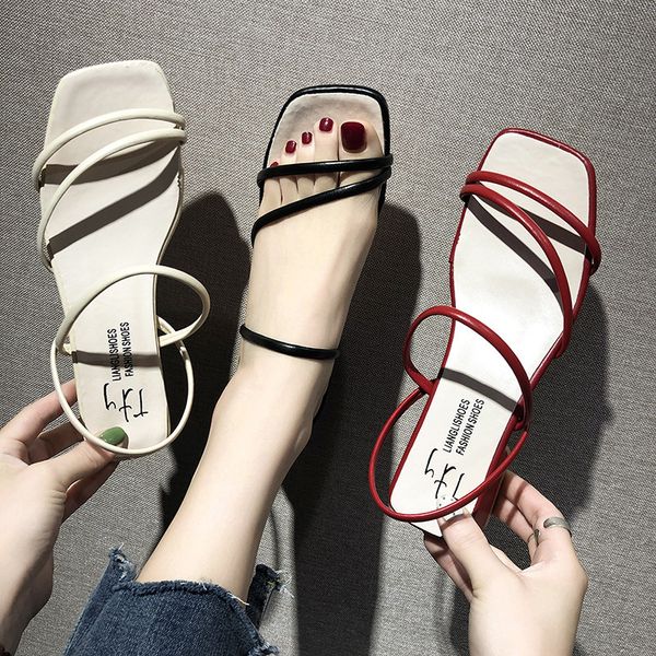 fashion womens shoes 2020 sandals woman heel original strappy heels suit female beige med slip-on loafers summer women's square, Black
fashion womens shoes 2020 sandals woman heel original strappy heels suit female beige med slip-on loafers summer women's square, Black