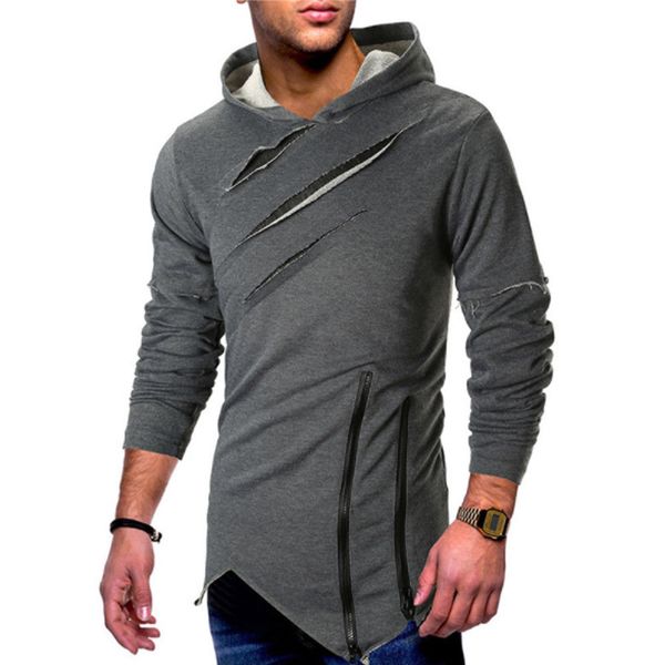 2018 год нового стиль мода горячей твердой мужской zipper пуловер вскользь hoodie slim fit с hat нерегулярного outwear, Black
2018 год нового стиль мода горячей твердой мужской zipper пуловер вскользь hoodie slim fit с hat нерегулярного outwear, Black