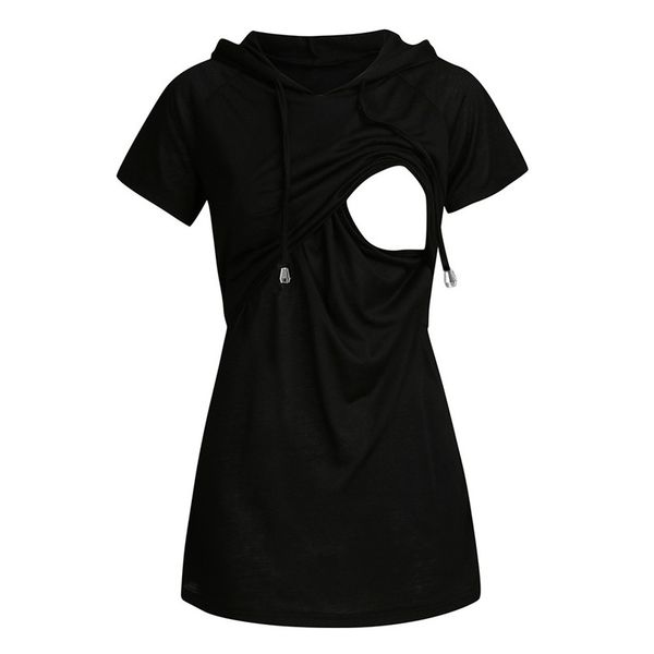 Maternity clothes Women Maternity Short Sleeve Casual Hoodie Nursing Breastfeeding Pullover Tops breastfeeding clothes #4J18
Maternity clothes Women Maternity Short Sleeve Casual Hoodie Nursing Breastfeeding Pullover Tops breastfeeding clothes #4J18