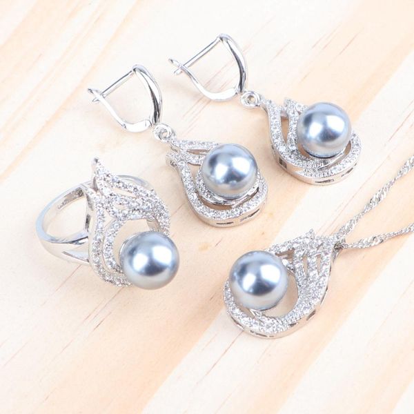 925 комплектов ювелирных изделий стерлингового серебра pearl люкс свадебные ювелирные изделия костюма кольца серьги кулон браслет жемчуг оже, Slivery;golden
925 комплектов ювелирных изделий стерлингового серебра pearl люкс свадебные ювелирные изделия костюма кольца серьги кулон браслет жемчуг оже, Slivery;golden
