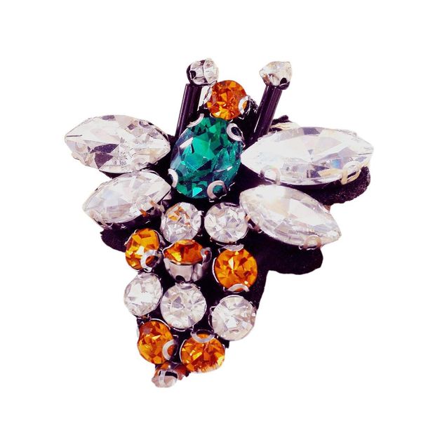 snny-handmade rhinestone bead patches bees cool fashion sew on crystal beaded patches for clothing shoes bags decoration cute, Black
snny-handmade rhinestone bead patches bees cool fashion sew on crystal beaded patches for clothing shoes bags decoration cute, Black
