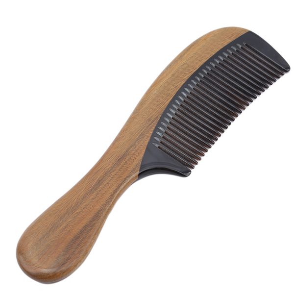 vintage anti static comb natural green sandalwood horn wood hair beard comb care handle 1pc, Silver
vintage anti static comb natural green sandalwood horn wood hair beard comb care handle 1pc, Silver