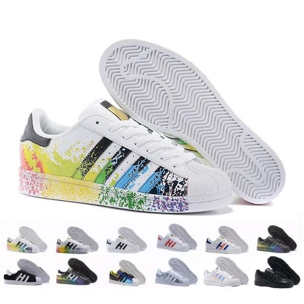 new fashion 2019 mens superstar female flat shoes women designers super star lovers original casual shoes, Black
new fashion 2019 mens superstar female flat shoes women designers super star lovers original casual shoes, Black