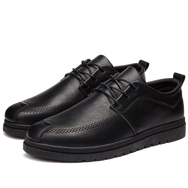 leather casual shoes men british wind business outdoor plus velvet warm small shoes men's autumn and winter black zapatos
leather casual shoes men british wind business outdoor plus velvet warm small shoes men's autumn and winter black zapatos