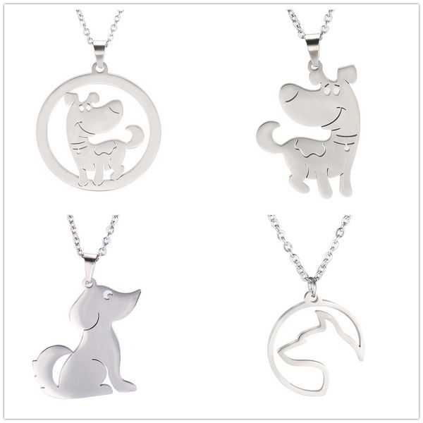 skyrim cute animal loyal dog pendant necklace stainless steel gold adjustable choker chain necklaces kids jewelry for women, Silver
skyrim cute animal loyal dog pendant necklace stainless steel gold adjustable choker chain necklaces kids jewelry for women, Silver