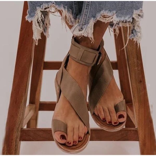 women buckle strap beach sandals summer flats casual shoes woman open toe pu flat fashion sandalias mujer sapato feminino, Black
women buckle strap beach sandals summer flats casual shoes woman open toe pu flat fashion sandalias mujer sapato feminino, Black
