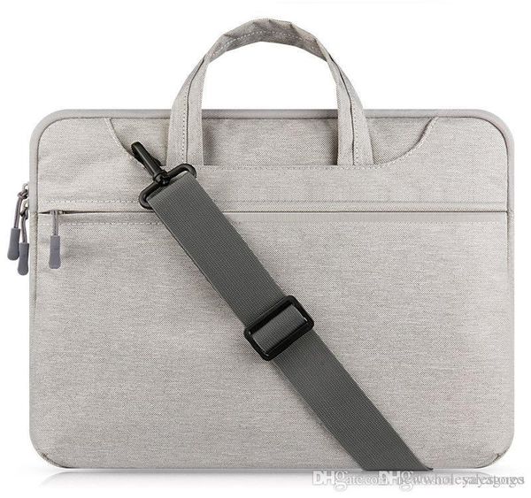 

uk lapbag sleeve case for macbook air 13 inch 11 pro retina 12 13 15 handle shoulder strap notebook bag 14 15.6'' laptop