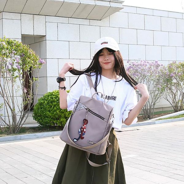 women backpack women large capacity backpack simple stylish waterproof student bag zaino donna#g7
women backpack women large capacity backpack simple stylish waterproof student bag zaino donna#g7