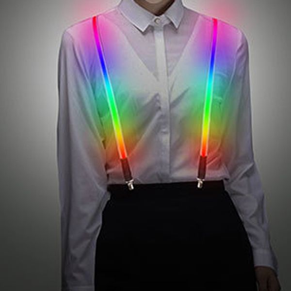 elasticated led suspender light up pants belt straps suspender colorful change color party christmas decoration, Black;white
elasticated led suspender light up pants belt straps suspender colorful change color party christmas decoration, Black;white
