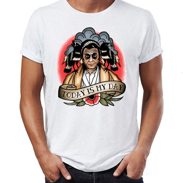 men's t shirt wednesday is my day odin american gods awesome artwork drawing printed tee, White;black
men's t shirt wednesday is my day odin american gods awesome artwork drawing printed tee, White;black