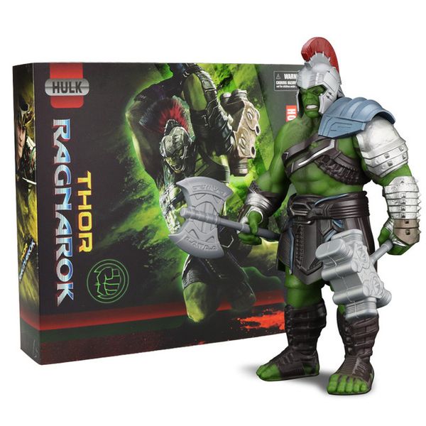 

original new 30cm avengers infinity war thor ragnarok gladiatus hulk doll toys marvel action figure model christmas gift toy with box