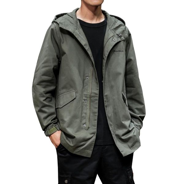 2019 autumn new casual trench coat jacket men brand fashion medium long sleeve solid pocket trench coat men windbreaker, Tan;black
2019 autumn new casual trench coat jacket men brand fashion medium long sleeve solid pocket trench coat men windbreaker, Tan;black
