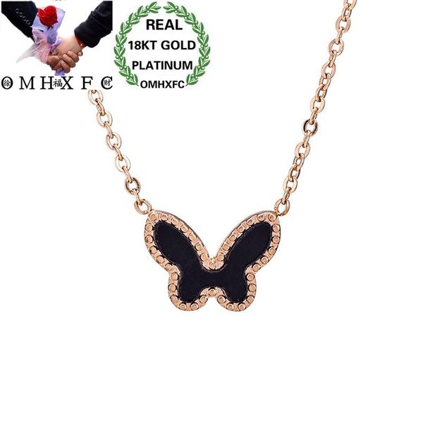 omhxfc wholesale european fashion woman female party birthday wedding gift black butterfly 18kt rose gold pendant necklace nl182, Silver
omhxfc wholesale european fashion woman female party birthday wedding gift black butterfly 18kt rose gold pendant necklace nl182, Silver