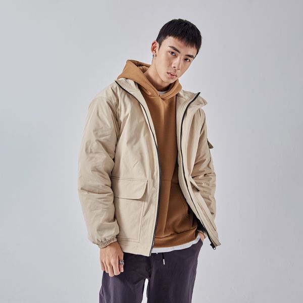 men fashion jackets designer thick solid color casual coat fashion loose warm jackets mens winter outerwear clothing, Black;brown
men fashion jackets designer thick solid color casual coat fashion loose warm jackets mens winter outerwear clothing, Black;brown