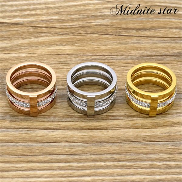 delicate jewelry stainless steel ring rose gold women high polishing printed pure steel ring, Golden;silver
delicate jewelry stainless steel ring rose gold women high polishing printed pure steel ring, Golden;silver