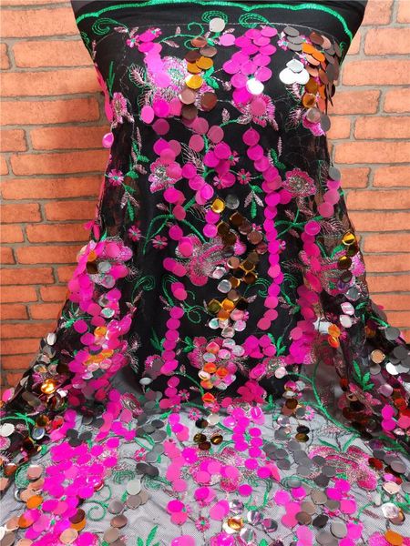 5 yards/pc) beautiful color africa tulle lace fabric with fuchsia sequins for large party dresses, Pink;blue
5 yards/pc) beautiful color africa tulle lace fabric with fuchsia sequins for large party dresses, Pink;blue