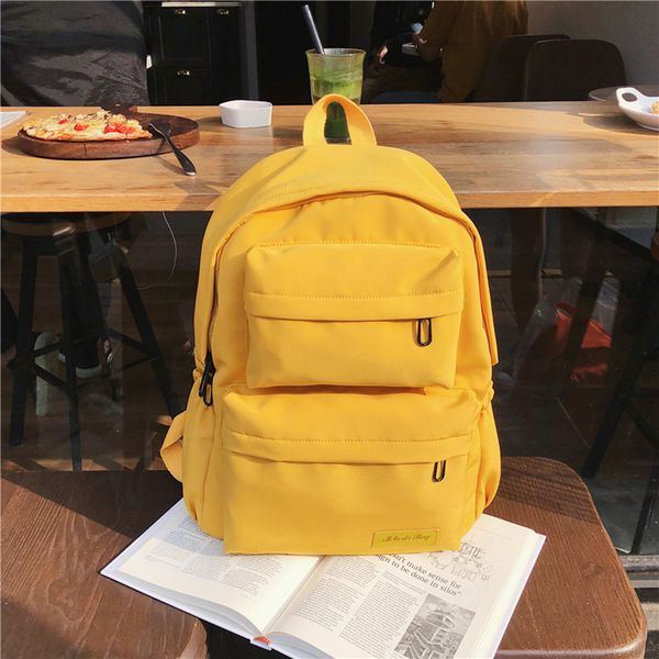 2019 new korean boys girls solid color school bag large-capacity outdoor backpack female wear oxford cloth student backpack
2019 new korean boys girls solid color school bag large-capacity outdoor backpack female wear oxford cloth student backpack