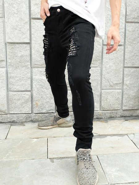 new summer french solid classic style luxury pant amam slim fit motorcycle biker denim men's fashion designer jeans size 29-40, Blue
new summer french solid classic style luxury pant amam slim fit motorcycle biker denim men's fashion designer jeans size 29-40, Blue