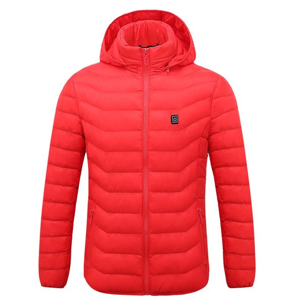 women's down jacket 2019 winter hooded jacket usb charging smart heating heating down cotton women, Black
women's down jacket 2019 winter hooded jacket usb charging smart heating heating down cotton women, Black