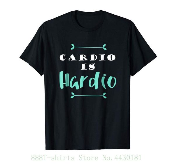 women's tee cardio is hardio t shirt kawaii female casual t shirts women tees, White
women's tee cardio is hardio t shirt kawaii female casual t shirts women tees, White