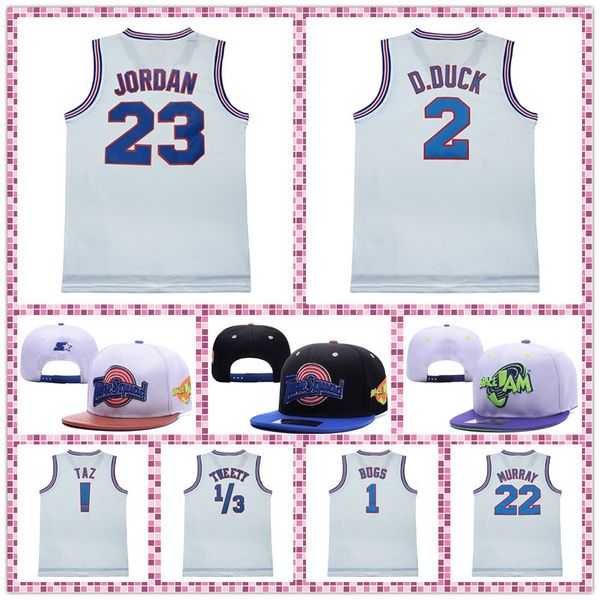 tune squad jersey men's space jam cap taz 1 bugs 2 d.duck tweety 10 lola 22 murray hat basketball jersey, Black
tune squad jersey men's space jam cap taz 1 bugs 2 d.duck tweety 10 lola 22 murray hat basketball jersey, Black