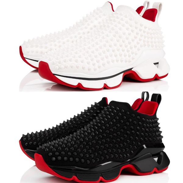 new arrival krystal spike sock donna flat sneakers designer luxury mens red bottoms shoes womens rivet spiky sock junior spikes flat shoess, Black
new arrival krystal spike sock donna flat sneakers designer luxury mens red bottoms shoes womens rivet spiky sock junior spikes flat shoess, Black