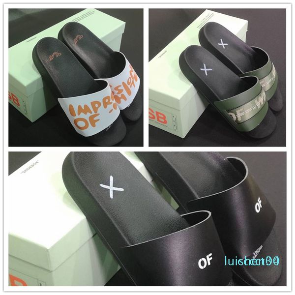 off blackand white summer sandals slippers men women beach shoes home slippers arrow logo l30, Black
off blackand white summer sandals slippers men women beach shoes home slippers arrow logo l30, Black