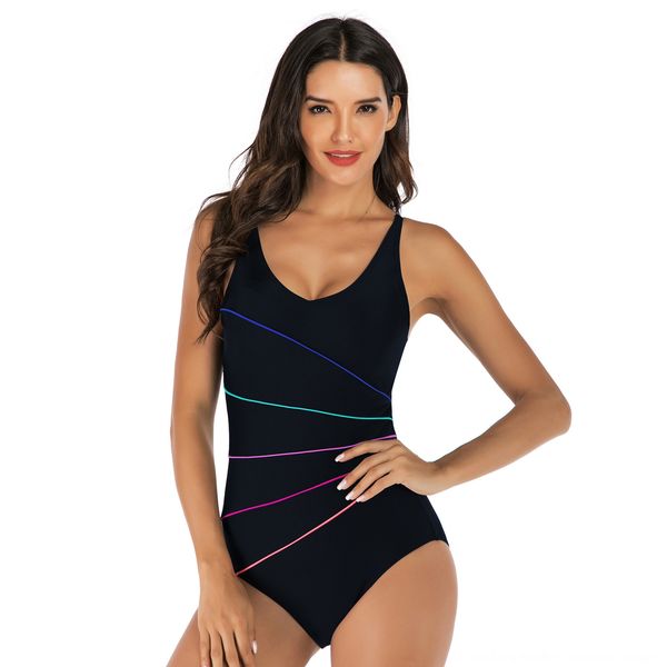 2020 conservative professional nv yong yi nv yong yi women's sports tight female swimsuit one-piece triangle swimsuit female, White;black 
2020 conservative professional nv yong yi nv yong yi women's sports tight female swimsuit one-piece triangle swimsuit female, White;black
