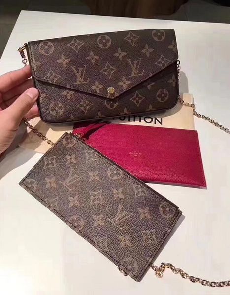 new crossbody bags leather presbyopia wallet fashion leather chain mobile phone clutch pochette felicie chain shoulder outdoor 3 in 1 bag
new crossbody bags leather presbyopia wallet fashion leather chain mobile phone clutch pochette felicie chain shoulder outdoor 3 in 1 bag