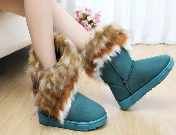 dorp shipping women's boots autumn and winter snow boots feathers fox fur flat-bottomed short cotton-padded shoes winter boots xmas gif, Black
dorp shipping women's boots autumn and winter snow boots feathers fox fur flat-bottomed short cotton-padded shoes winter boots xmas gif, Black