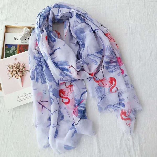 scarf female crane small fresh printed thin section sunscreen sunshade scarf outdoor travel wild seaside shawl, Blue;gray
scarf female crane small fresh printed thin section sunscreen sunshade scarf outdoor travel wild seaside shawl, Blue;gray