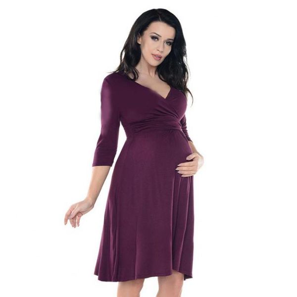 womens maternity elegant dress overlay v neck half sleeve pregnant pgraphy dress for take part weeding 7479, White
womens maternity elegant dress overlay v neck half sleeve pregnant pgraphy dress for take part weeding 7479, White