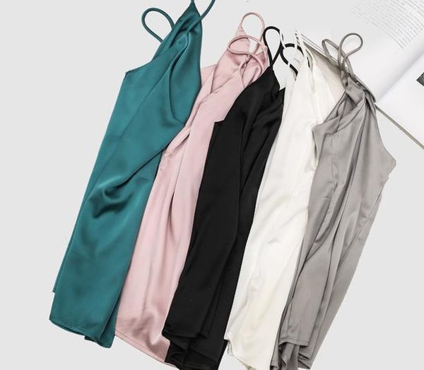 womens imitation silk satin camisole plain strappy vest t-shirt blouse tank shirt v-neck spaghetti strap camis s-xxl, White
womens imitation silk satin camisole plain strappy vest t-shirt blouse tank shirt v-neck spaghetti strap camis s-xxl, White