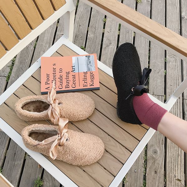 soft bow-knot winter shoes women round toe loafers fur autumn casual female sneakers butterfly new fall driving cotton fabric, Black
soft bow-knot winter shoes women round toe loafers fur autumn casual female sneakers butterfly new fall driving cotton fabric, Black
