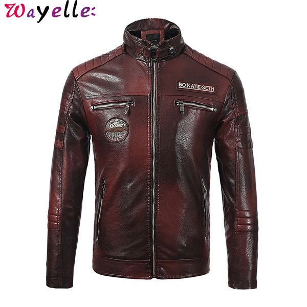 faux leather jackets men 2019 new autumn winter fashion biker motorcycle jackets coats men soft pu leather jacket coats warm 3xl, Black
faux leather jackets men 2019 new autumn winter fashion biker motorcycle jackets coats men soft pu leather jacket coats warm 3xl, Black