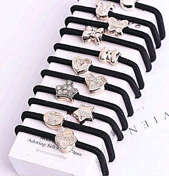 new korean hair accessories for women black elastic hair rubber bands girls lovely hair ropes ponytail holder tie gums, Pink
new korean hair accessories for women black elastic hair rubber bands girls lovely hair ropes ponytail holder tie gums, Pink