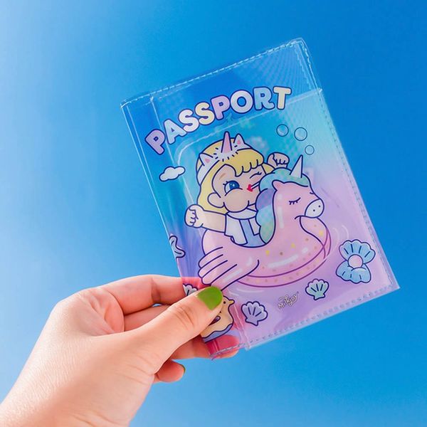 cute transparent jelly passport cover unicorn passport holder girl travel id card bag document pocket ins, White
cute transparent jelly passport cover unicorn passport holder girl travel id card bag document pocket ins, White