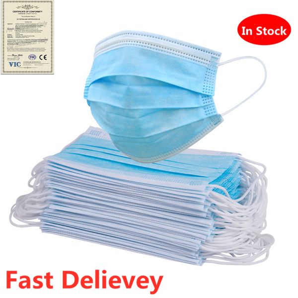 10/30/50/100pc disposable mask non-woven face masks anti dust mouth nose cover respirators unisex
10/30/50/100pc disposable mask non-woven face masks anti dust mouth nose cover respirators unisex