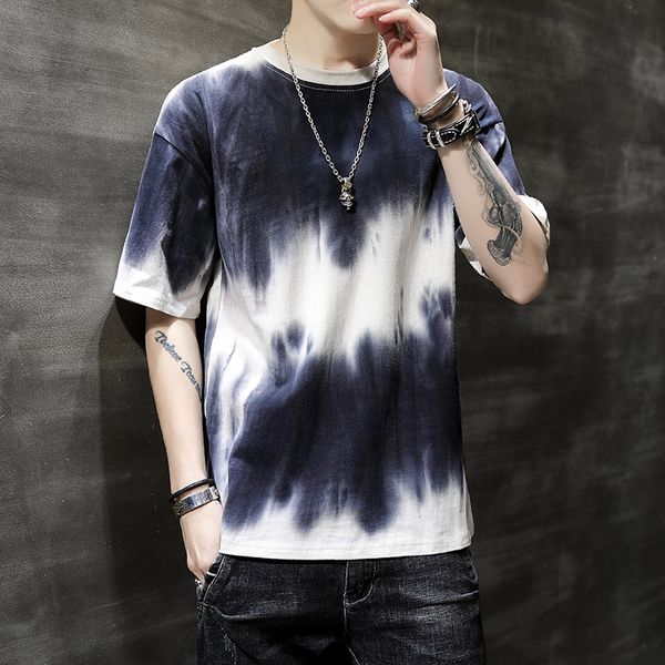 men's t-shirts summer pure cotton short-sleeved t-shirt loose fashion handsome half-sleeve student bottoming shirt t, White;black
men's t-shirts summer pure cotton short-sleeved t-shirt loose fashion handsome half-sleeve student bottoming shirt t, White;black